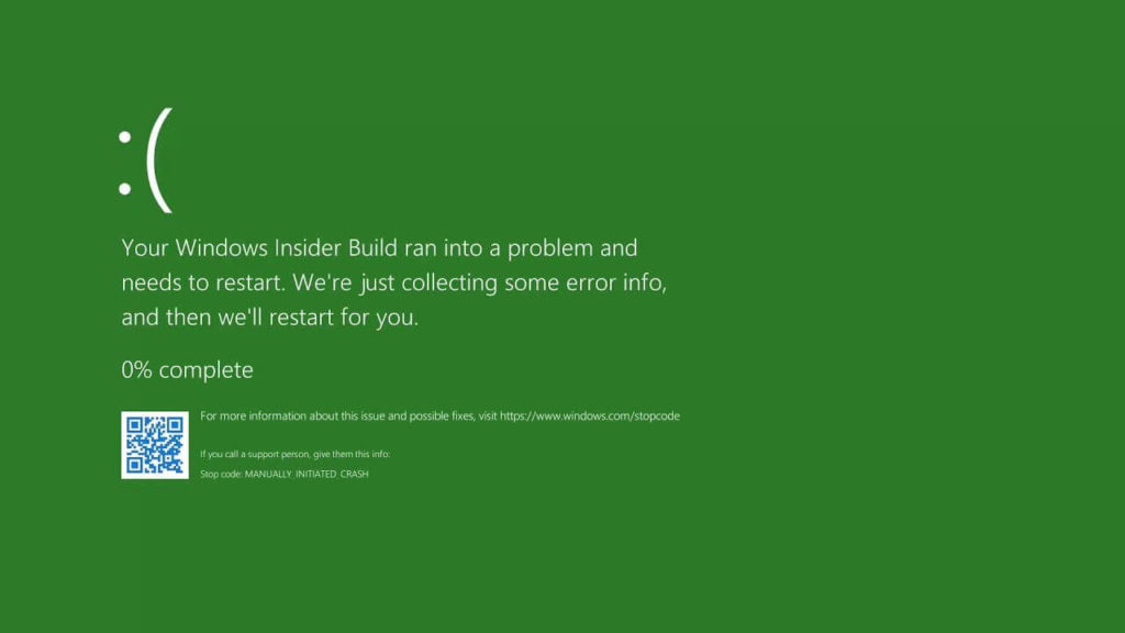 Ban Co Biet Ngoai Man Hinh Xanh Duong Thi Windows Con Co Man Hinh Xanh La Khong