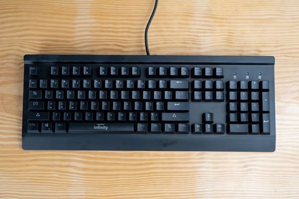 Bàn phím gaming Infinity Azure Blue Switch