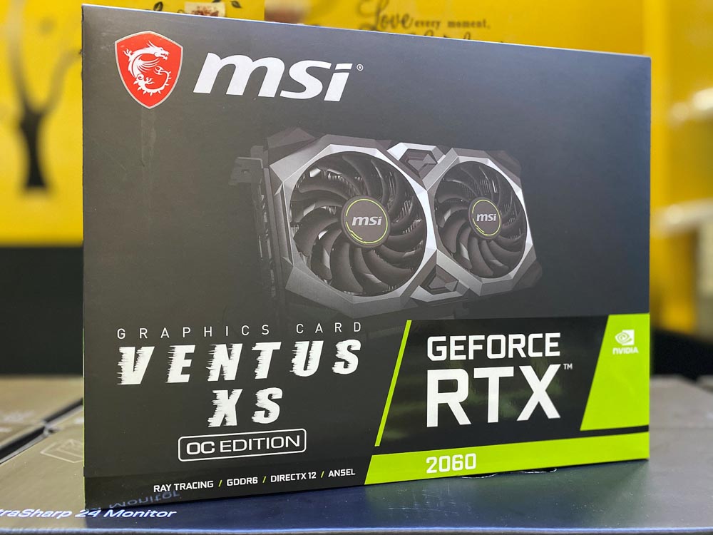 Msi Rtx 2060 Ventus Xs Oc 6gb Gddr6 3