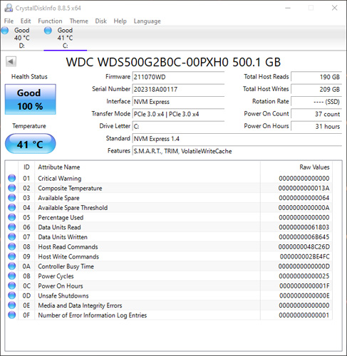 Wd Blue Sn550 Nvme Ssd 07