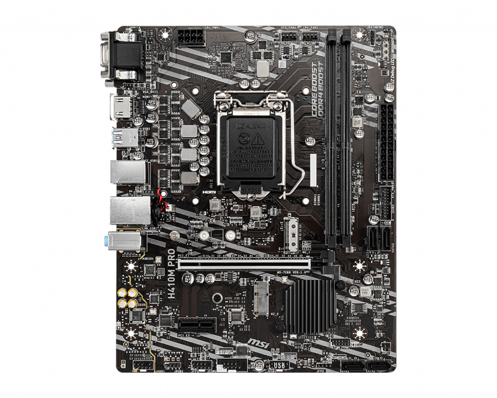 Review Mainboard Msi H410m – Pro01