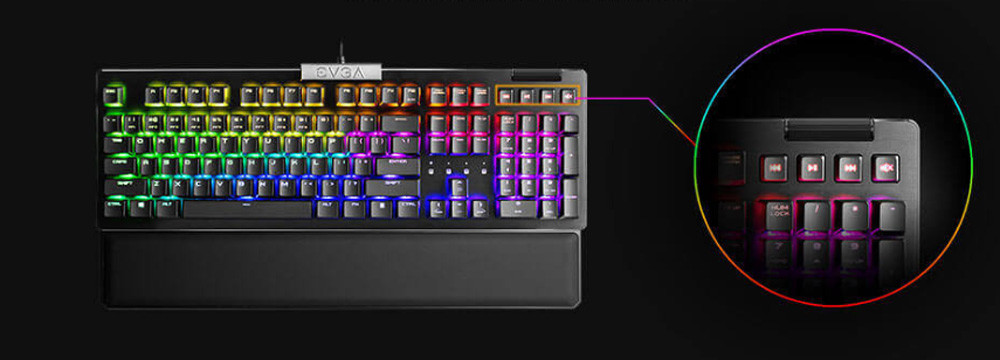 Evga Z15 Gaming Keyboard Rgb 16