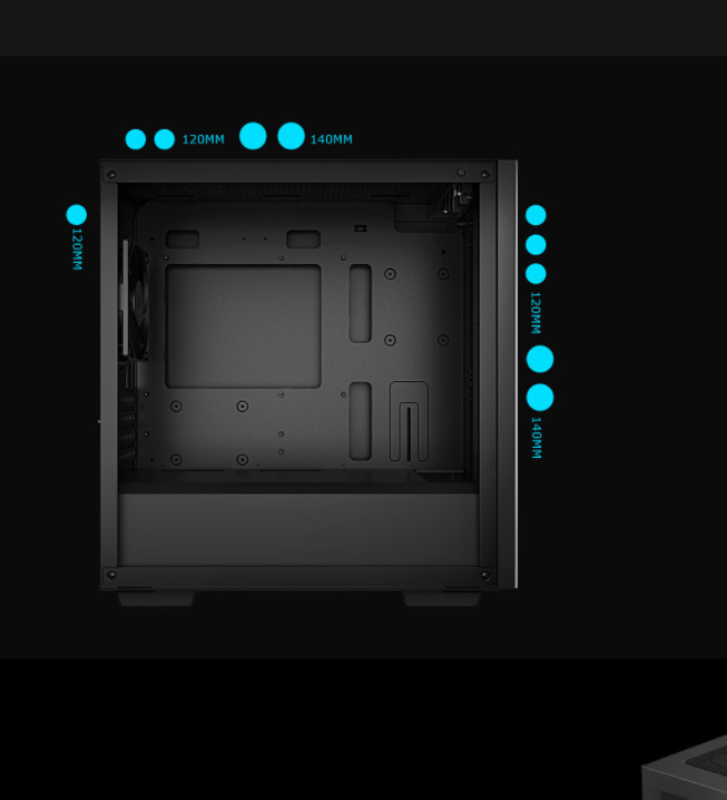 Review Deepcool Matrexx 40 05