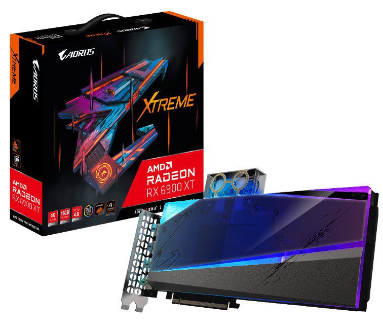 Gigabyte Waterforce Aorus Radeon™ Rx 6900 Xt Xtreme Waterforce Wb 16g 2