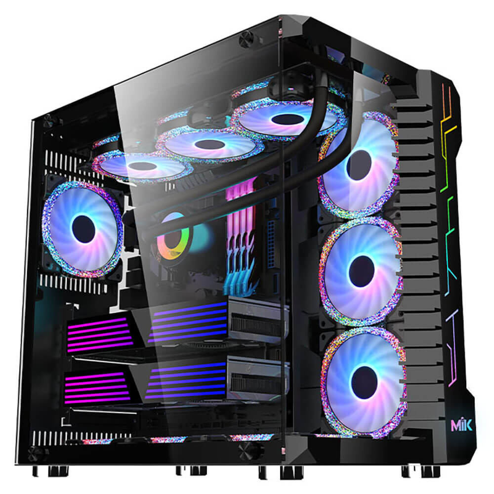 Mik Lv07 – Black – Mid Tower Case Image001