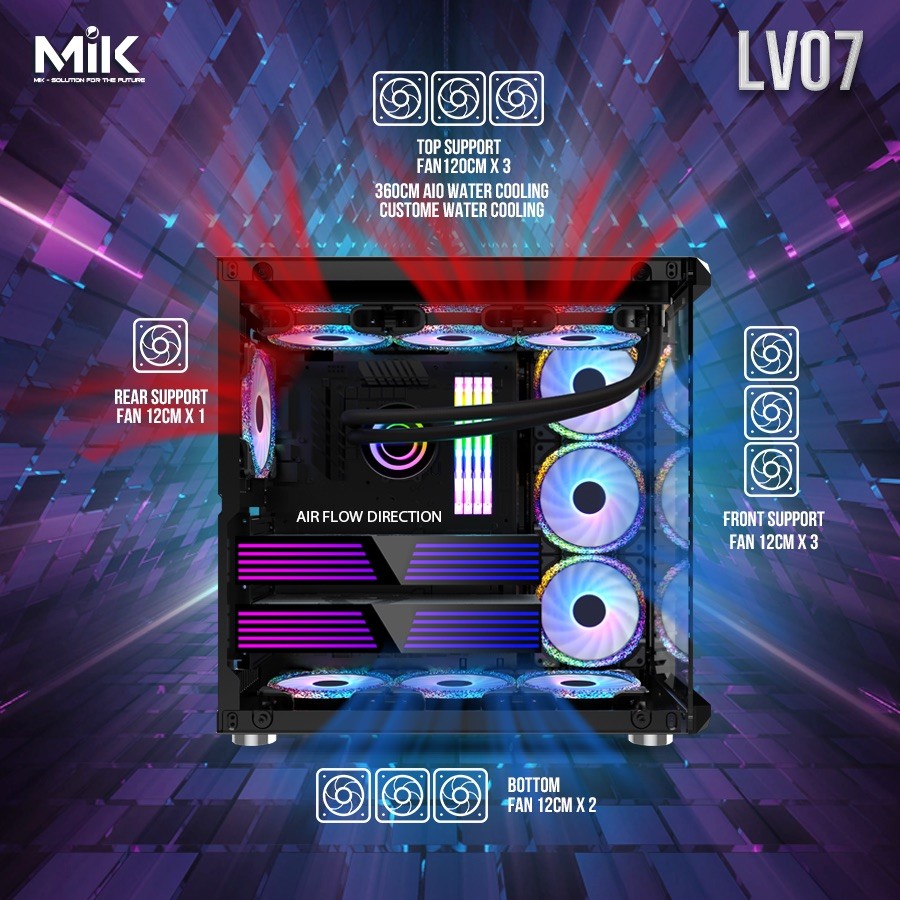 Mik Lv07 – Black – Mid Tower Case Image003