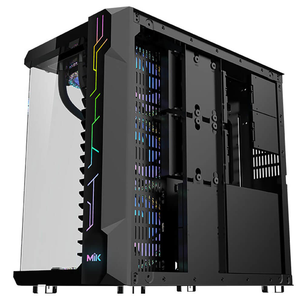 Mik Lv07 – Black – Mid Tower Case Image004