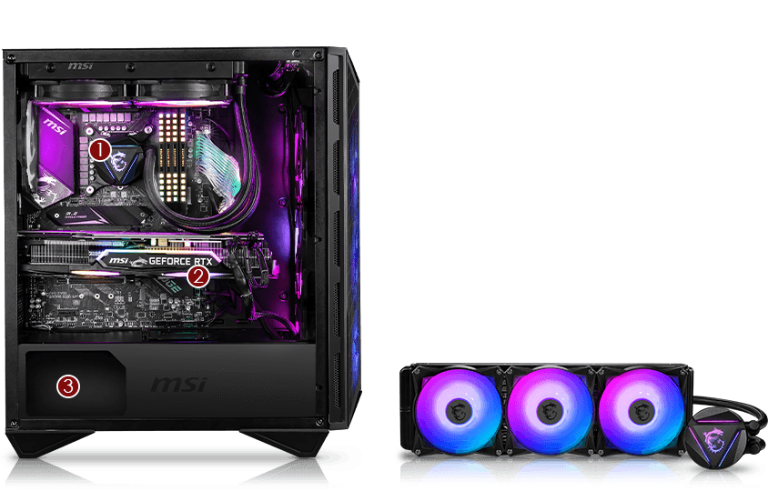 Review Nhanh Msi Mpg Gungnir 110m Mid Tower Case 16