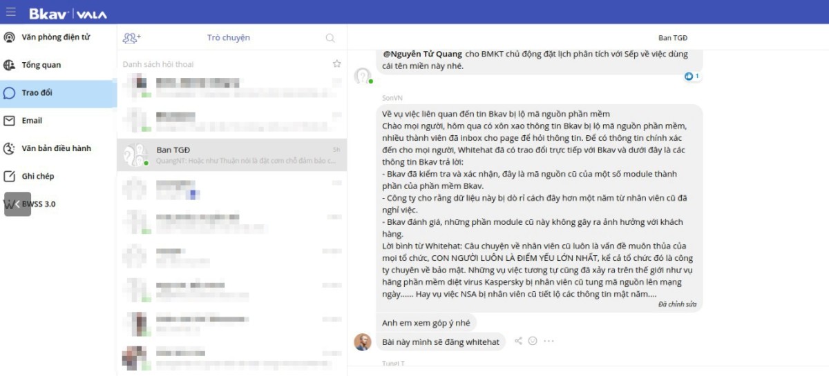 bkav bị hack