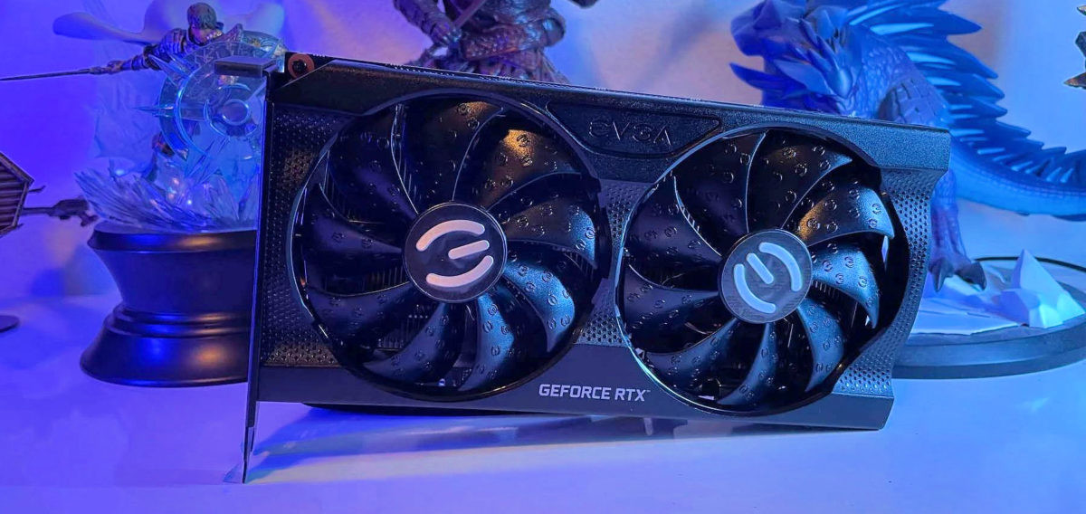 EVGA RTX 3050 XC Black. Ảnh: MMORPG.