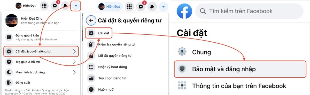 Hướng dẫn bật tính năng bảo vệ Facebook Protect