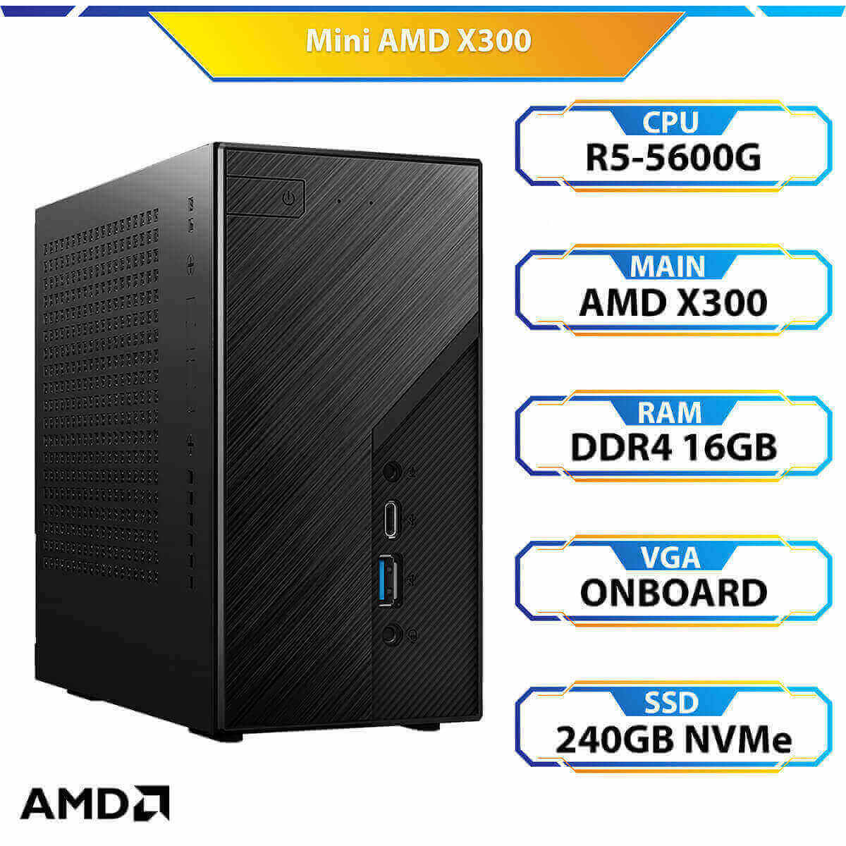 Asrock DeskMini X300 
