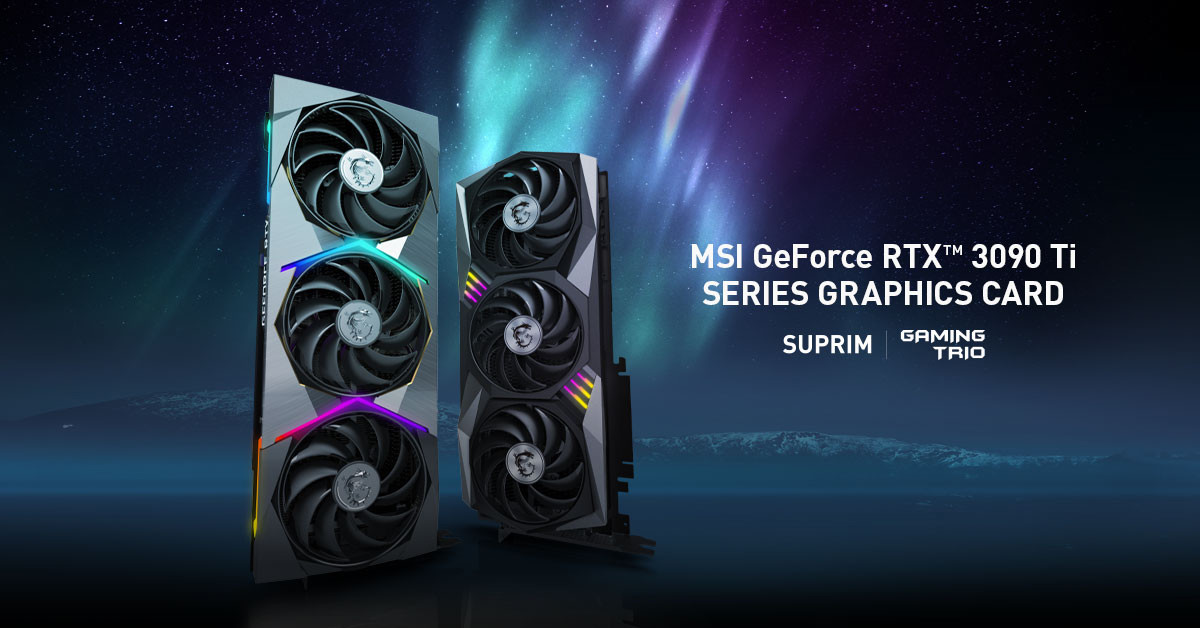 MSI RTX 3090 TI Suprim X