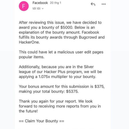 meta bug bounty