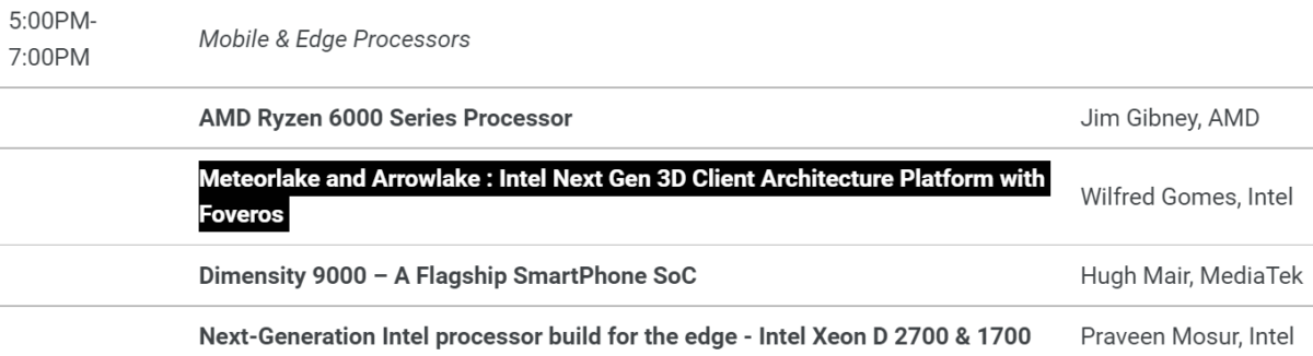 Intel Meteor Arrow Lake 