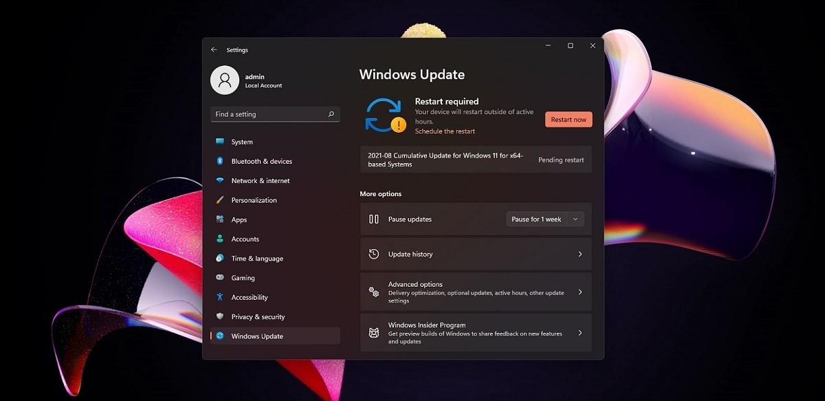 cập nhật windows 11