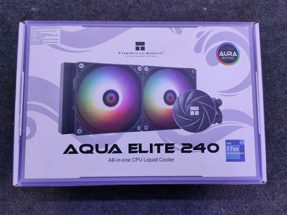 Thermalright Aqua Elite 240 ARGB Black 1