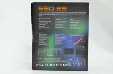 REVIEW - PSU (Bộ nguồn máy tính) EVGA 550 B5 – 80+ BRONZE 550W – Fully Modular
