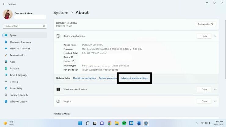 Các thêm bộ nhớ ảo cho Windows 11, khắc phục lỗi thiếu bộ nhớ RAM
