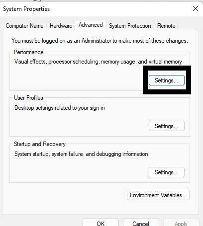 Các thêm bộ nhớ ảo cho Windows 11, khắc phục lỗi thiếu bộ nhớ RAM