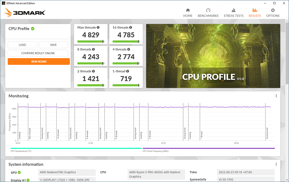 Đánh giá cấu hình AMD Ryzen 5 4650G 5
