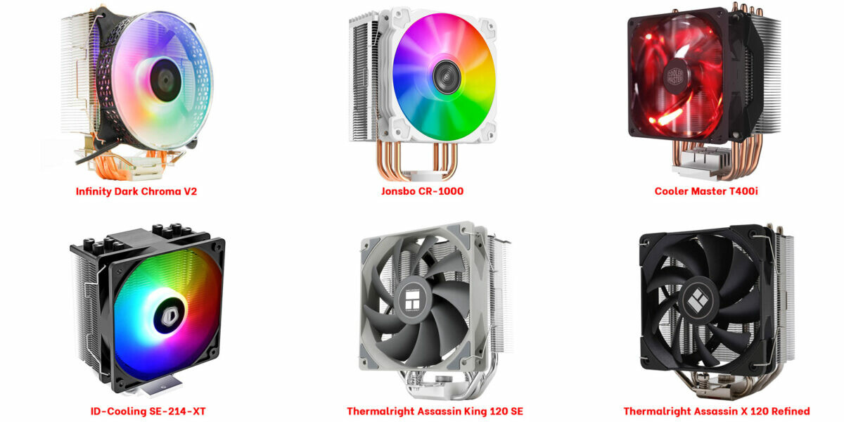 So sánh 6 tản nhiệt CPU ngon bổ rẻ giá dưới 500k