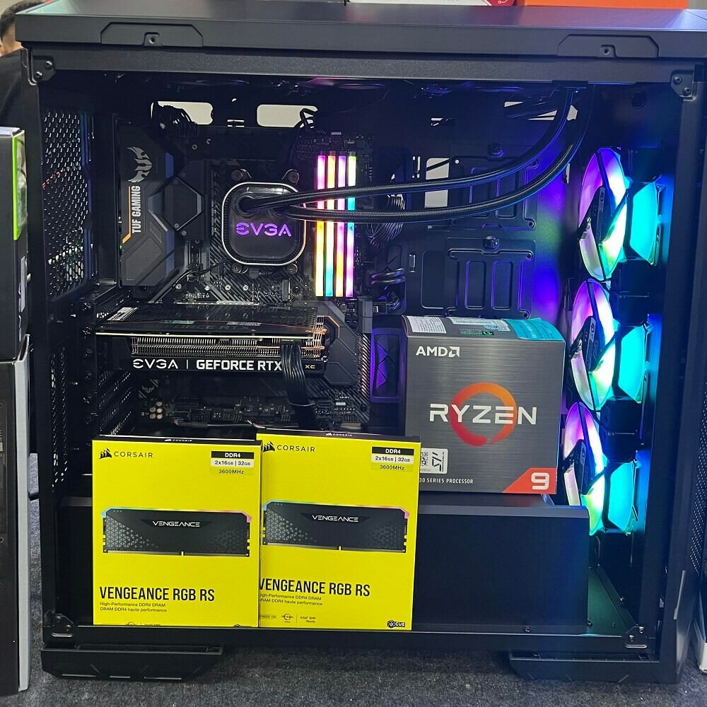 Đánh giá nhanh tản nhiệt EVGA CLC 360mm với CPU Ryzen 9 5950X-h6