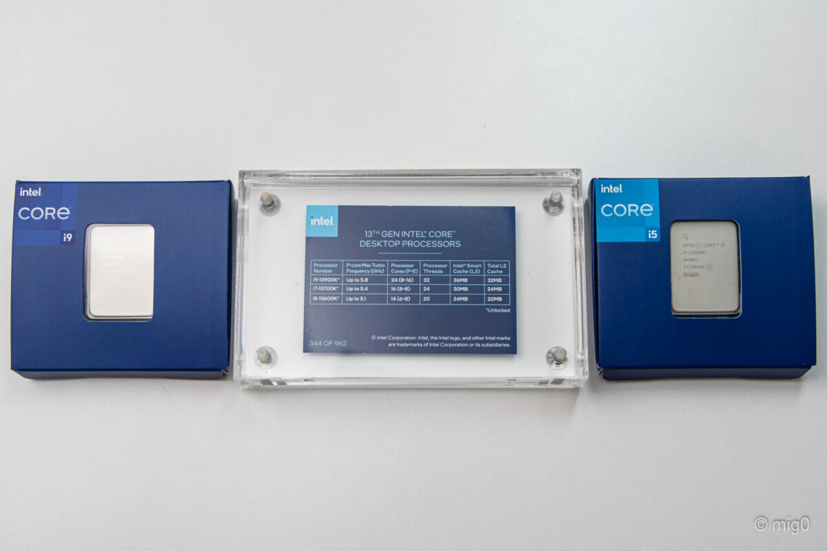 Trên tay Intel Core thế hệ 13 Raptor Lake sample kit