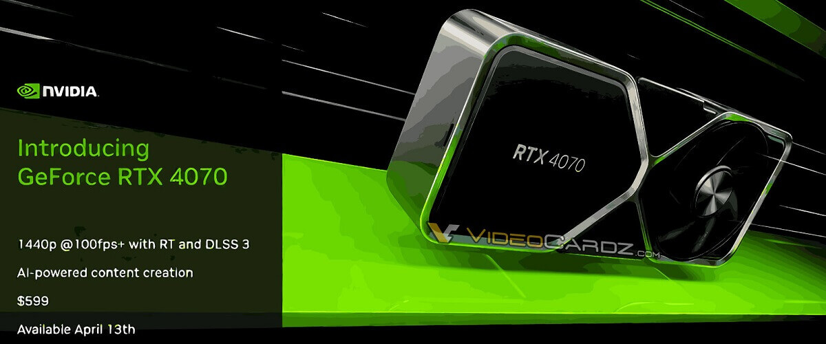 NVIDIA GEFORCE RTX 4070 BANNER