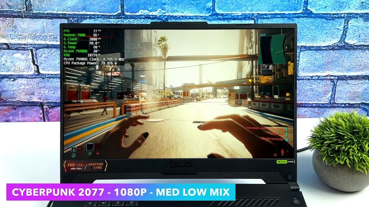 RADEON 780M CYBERPUNK