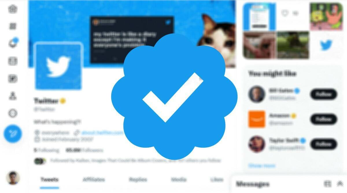 twitter blue tick
