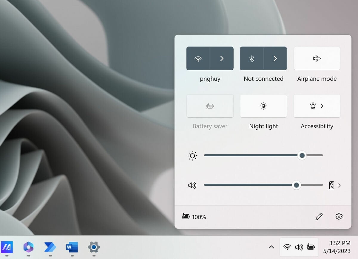 Windows 11 22H2 Moment 3 - Notifications Center & Taskbar