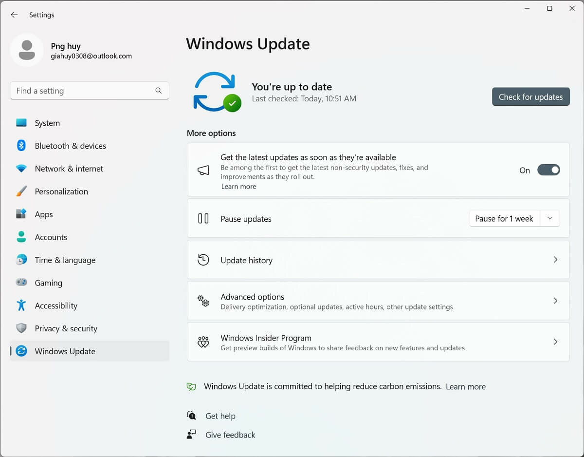 Windows 11 22H2 Moment 3 - Settings