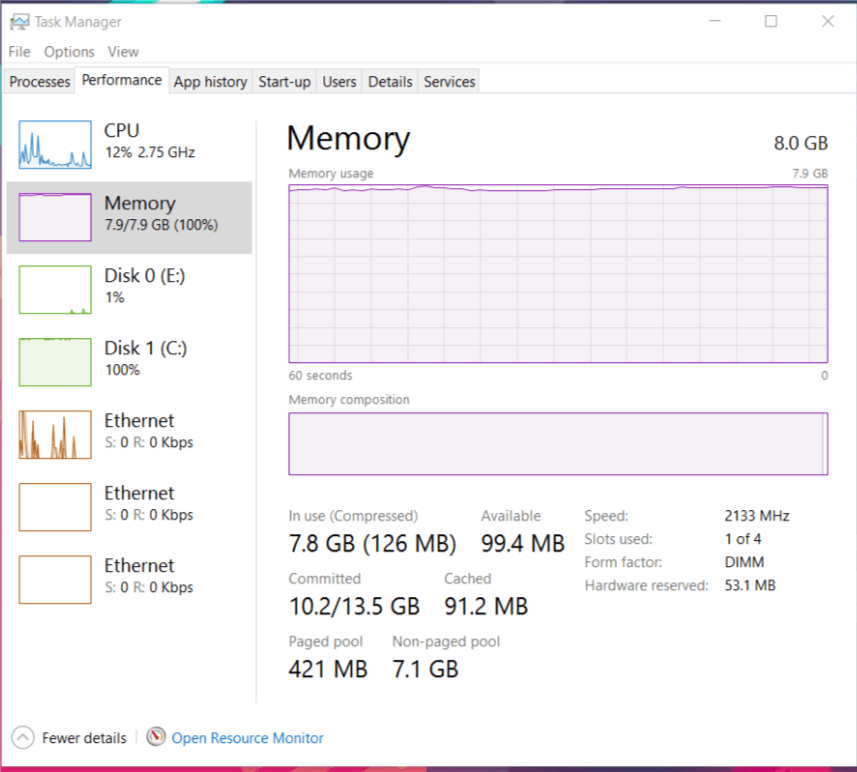 8gb ram