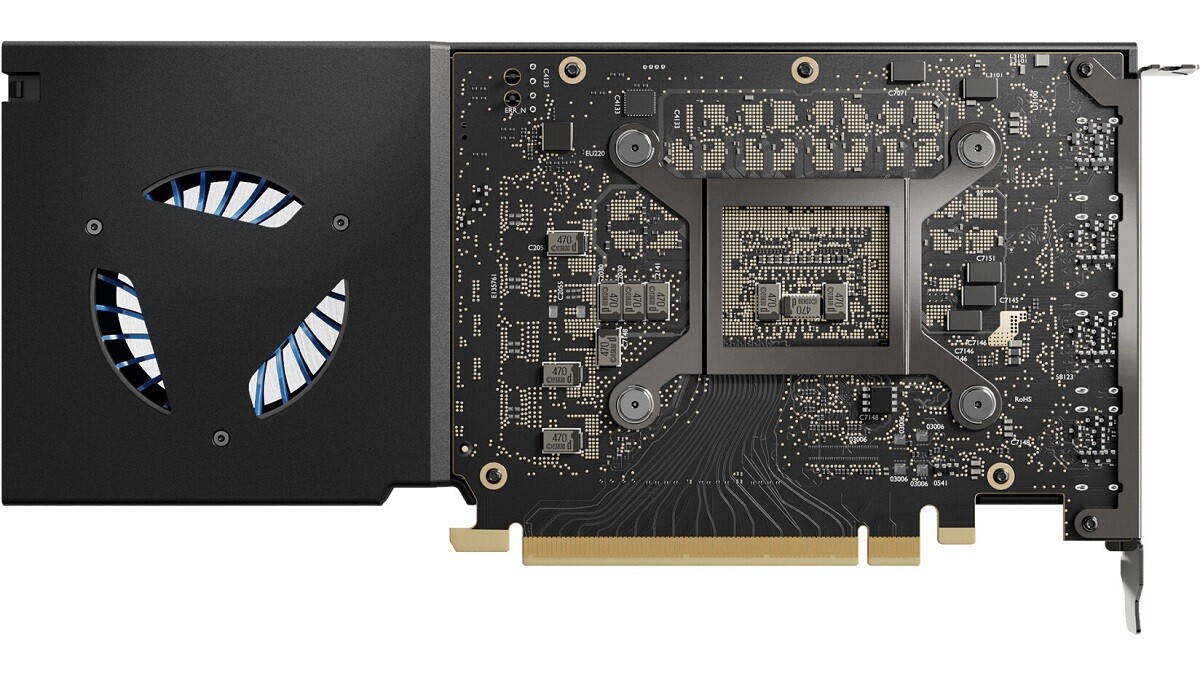 arc pro a60 graphics back