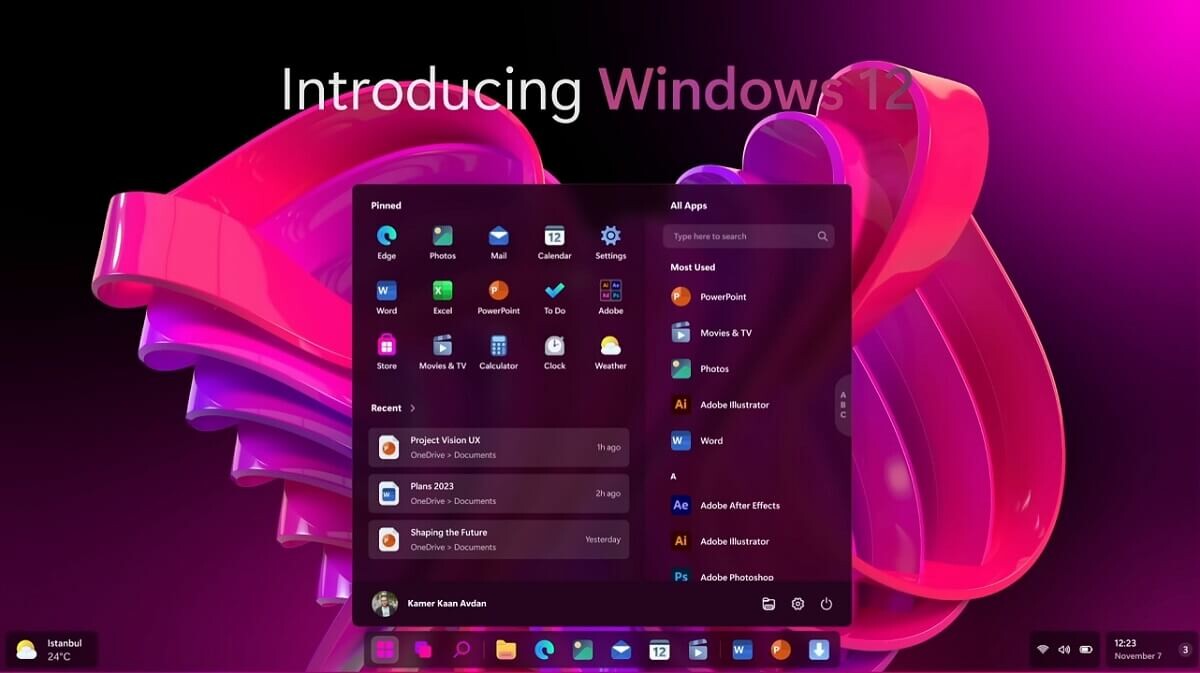 Windows 12 Concept