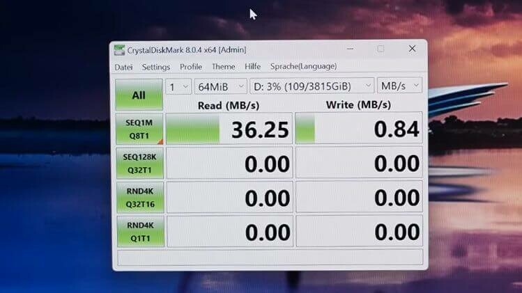 ssd samsung fake diskmark