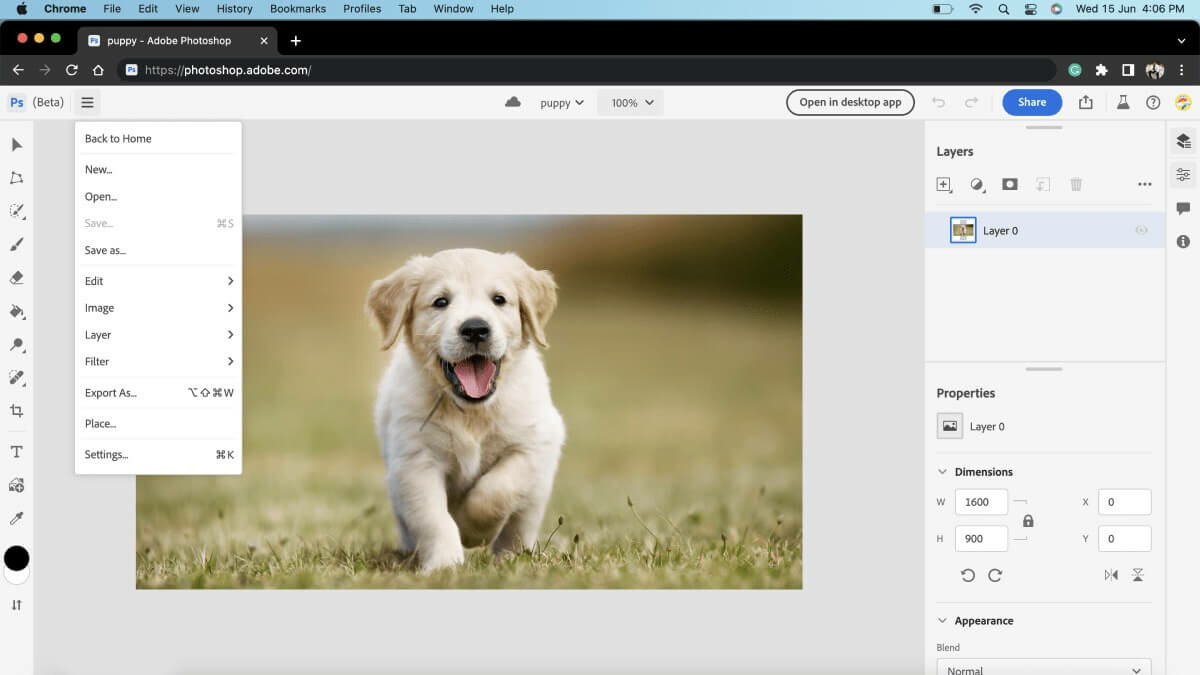 adobe photoshop web