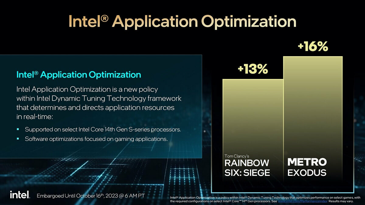 intel apo tăng hiệu suất