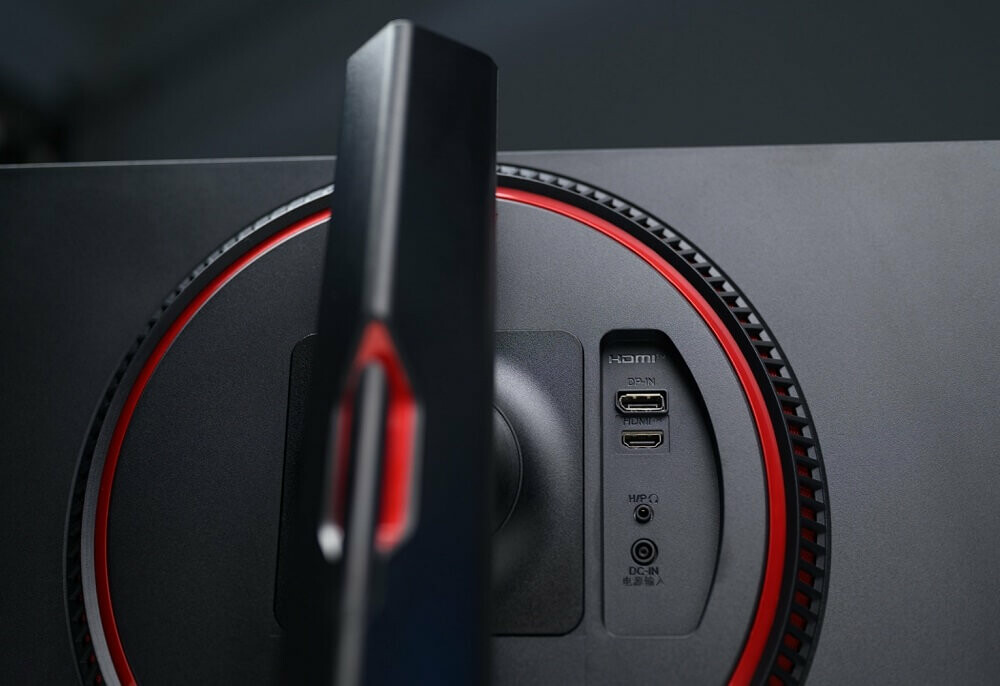 Review LG 24GN65R-B in/output