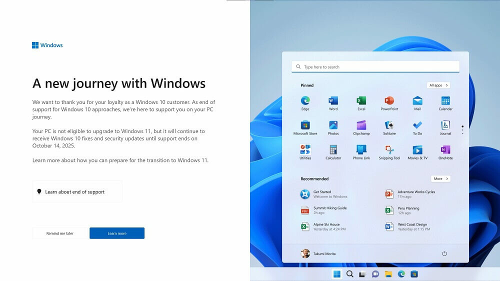 windows 10 support ending
