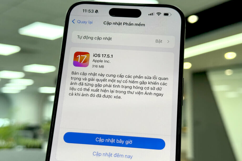 ios 17.5.1 update