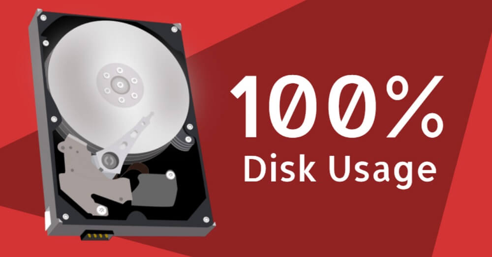 Nguyên nhân lỗi full disk 100% trên HDD