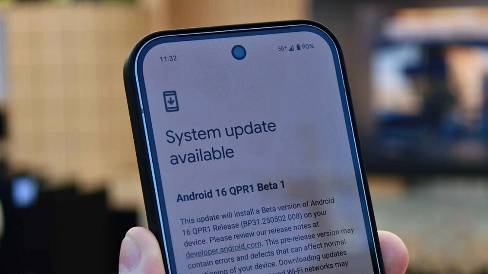 Android 16 QPR1 Beta 1