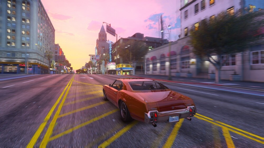 Grand Theft Auto V gameplay