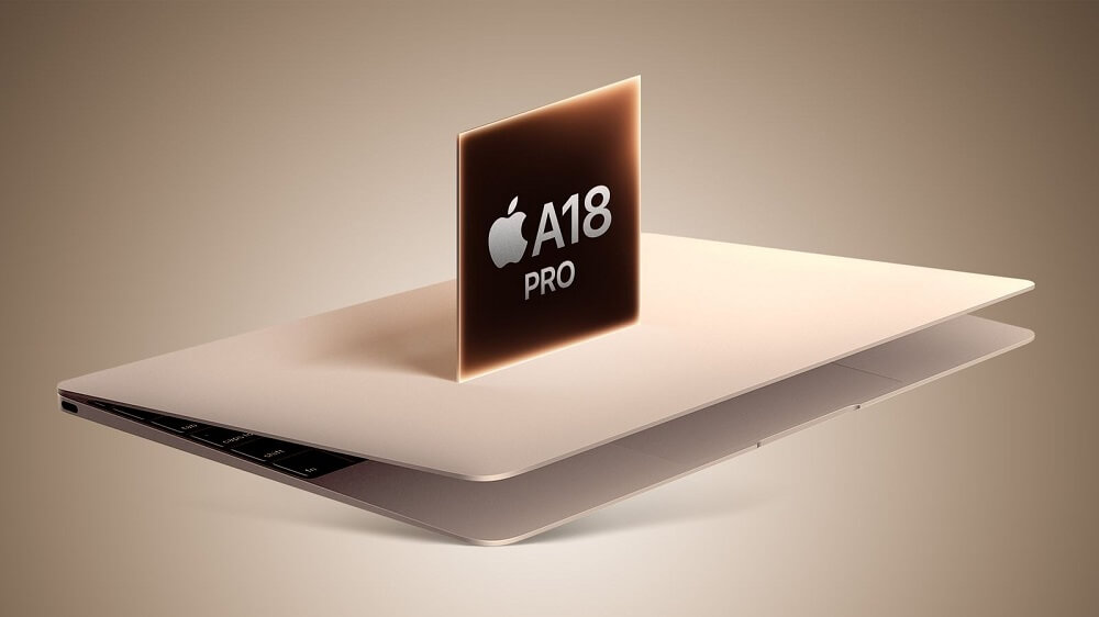 MacBook chip A18 Pro