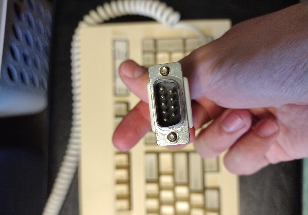 RS 232 keyboard