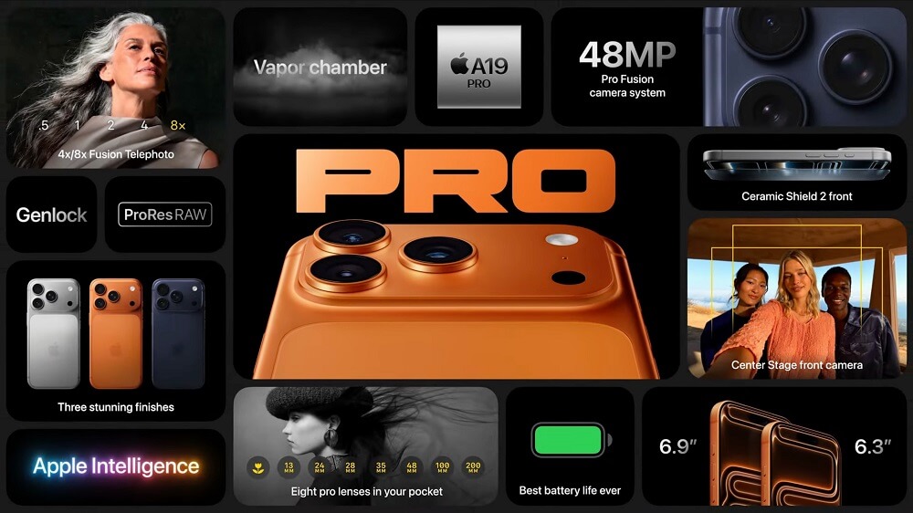 Apple iPhone 17 Pro Specs