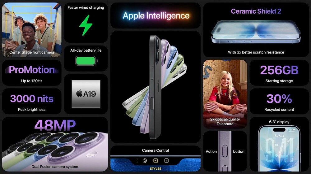 Apple iPhone 17 Specs