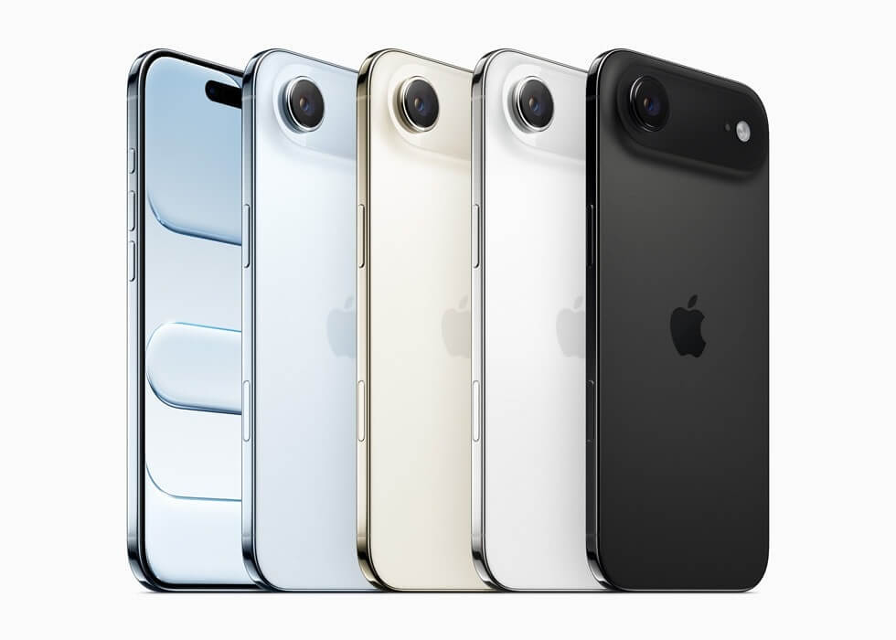 Apple iPhone Air color lineup